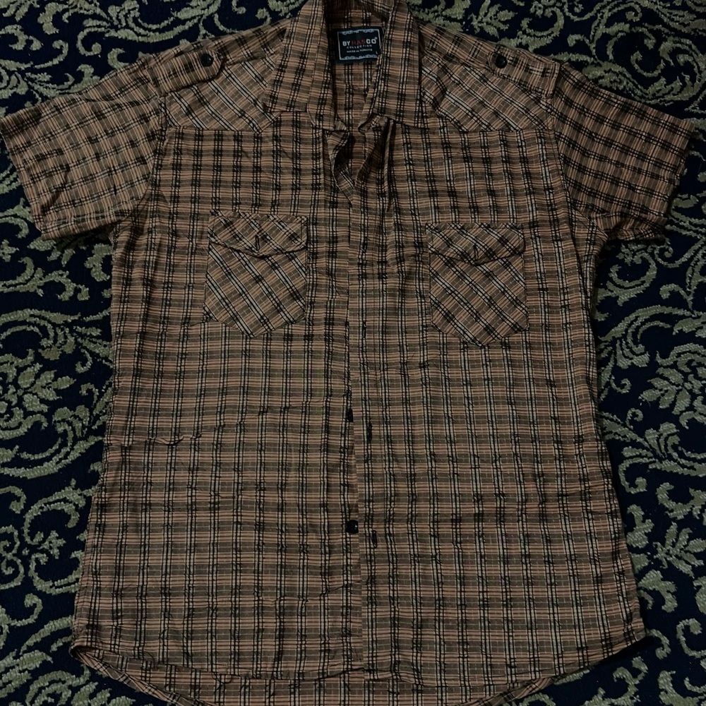 Men - S - color brown cotton
